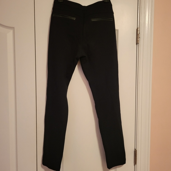 Skinny black pants with side piping - Picture 3 of 6